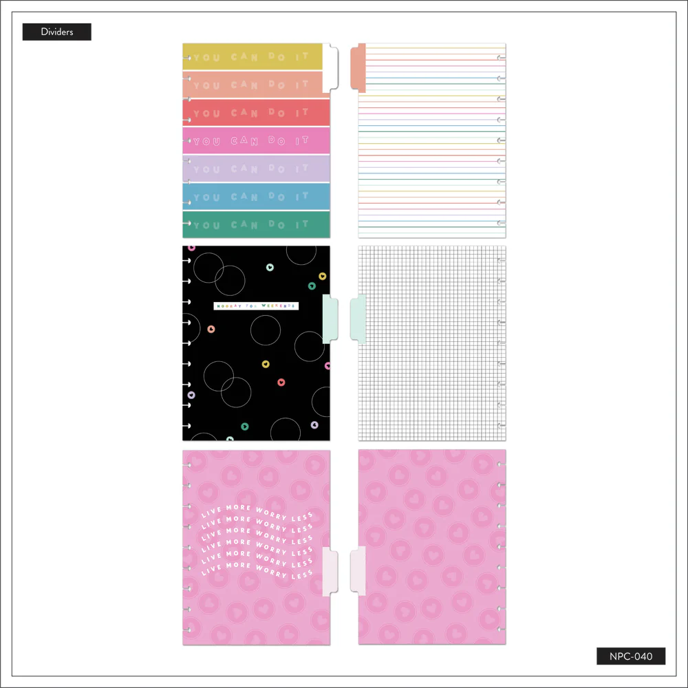 Happy Brights - Blank Paper Classic Notebook - 60 Sheets - Image 6