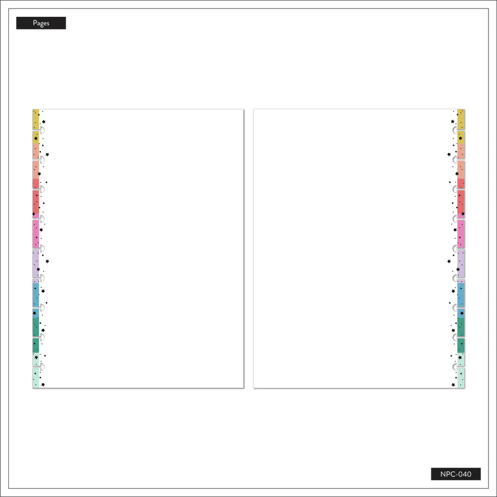 Happy Brights - Blank Paper Classic Notebook - 60 Sheets - Image 7