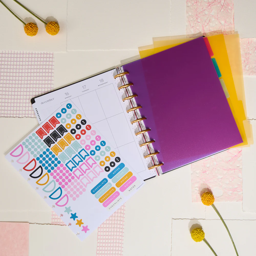 Happy Brights - Classic Plastic Dividers - 5 Pack - Image 2