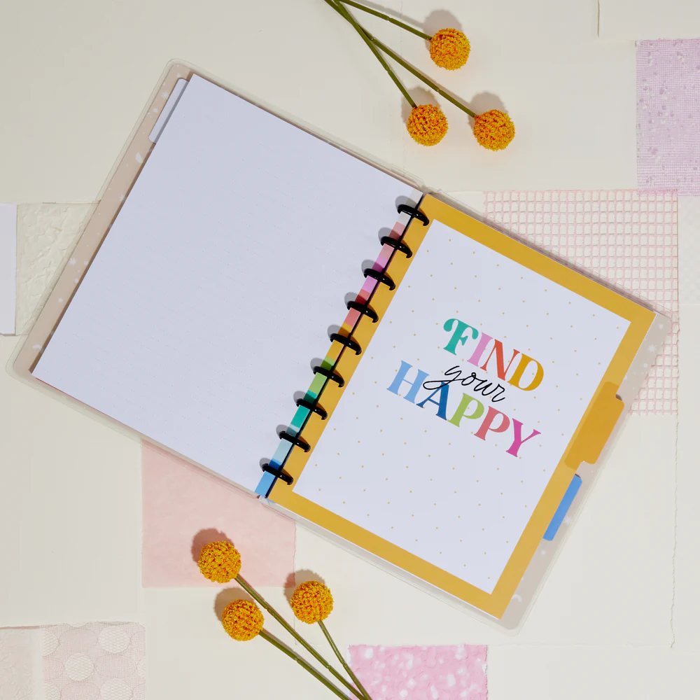 Happy Brights - Dotted Lined Classic Notebook - 60 Sheets - Image 4