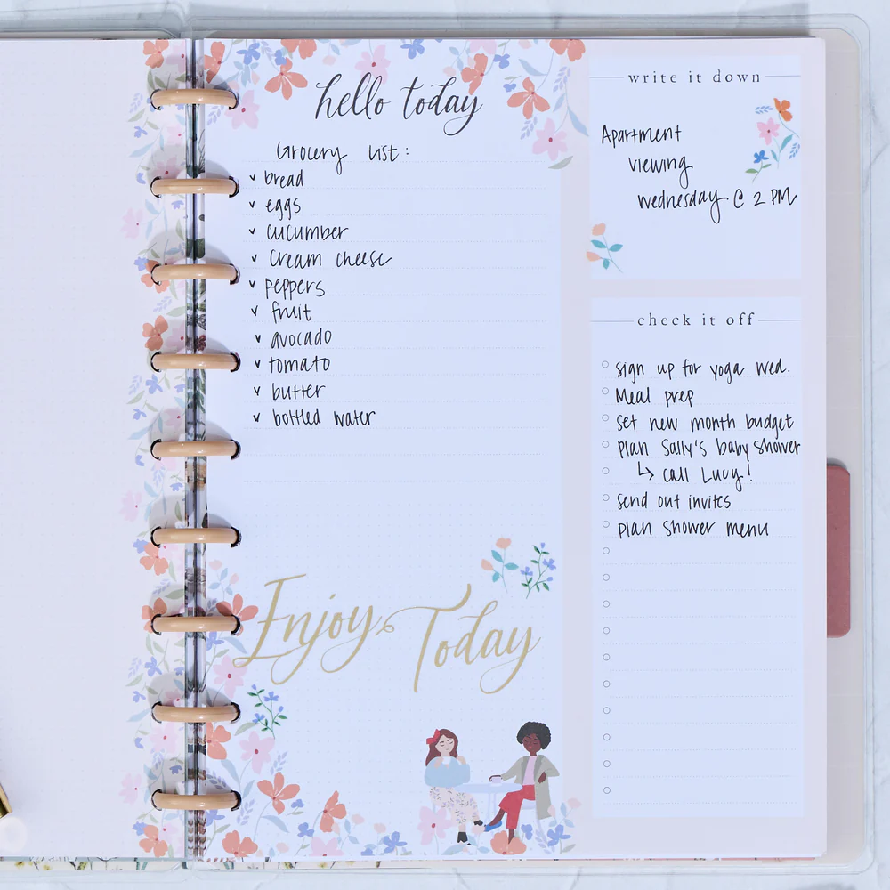 Happy in Paris - Dashboard + Dot Grid Classic Filler Paper - 40 Sheets - Image 3