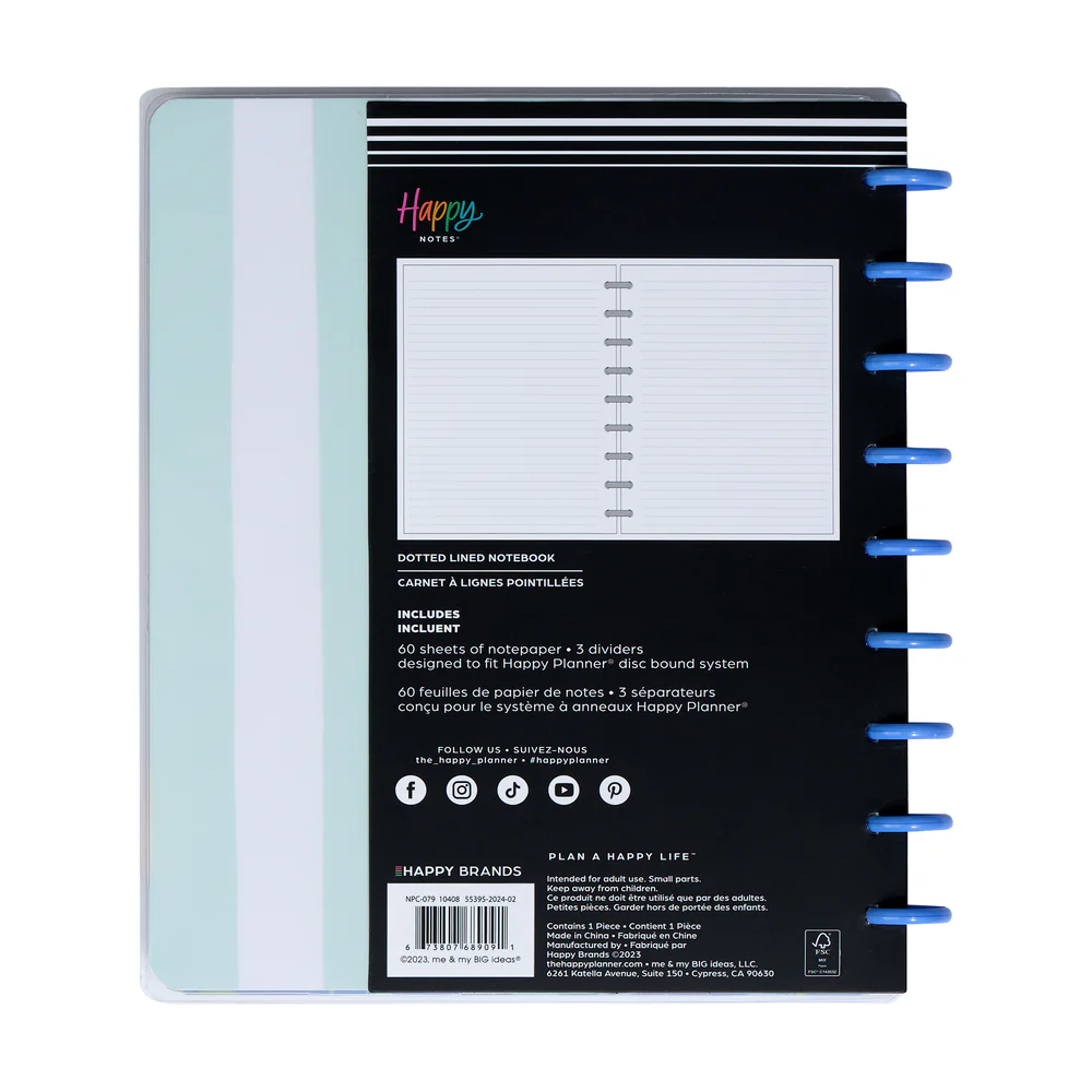 Happy in Paris - Dotted Lined Classic Notebook - 60 Sheets - Image 11