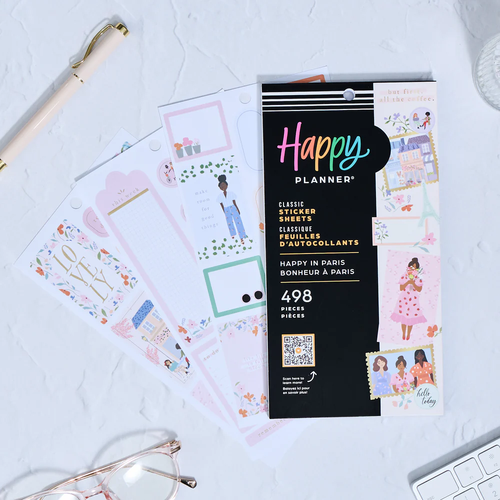 Happy In Paris - Value Pack Stickers - Image 5