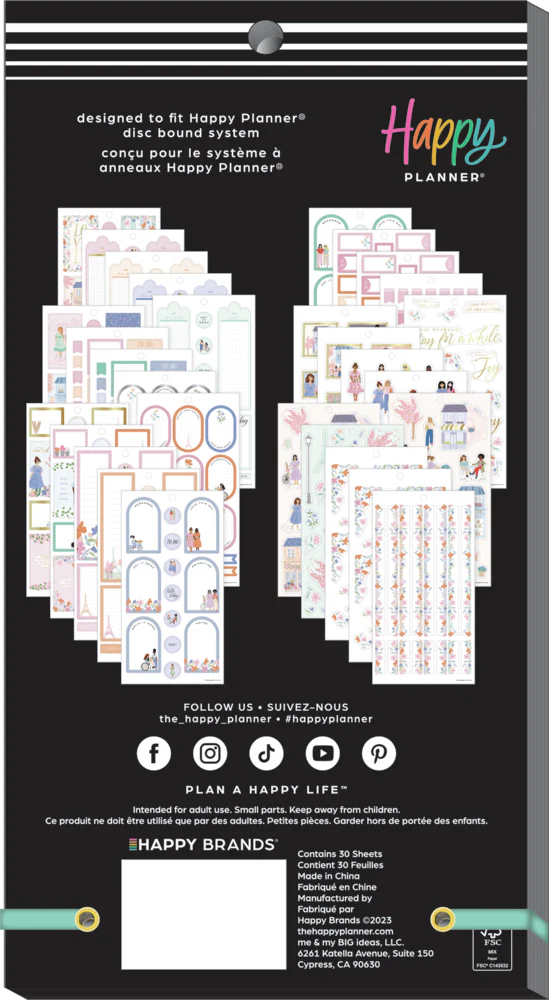 Happy In Paris - Value Pack Stickers - Image 9