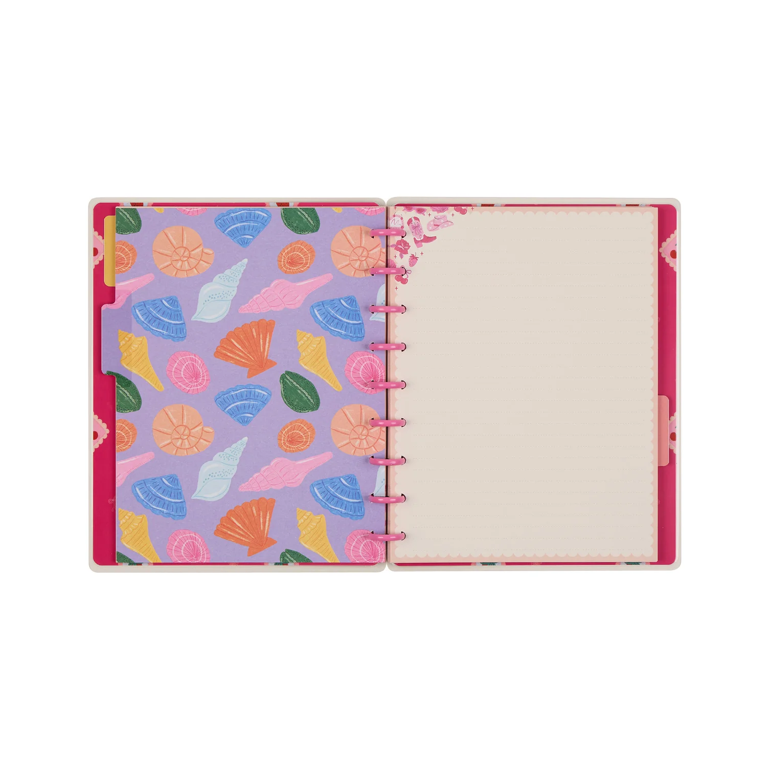 Happy Little Vibes - Dotted Lined Classic Notebook - 60 Sheets - Image 11