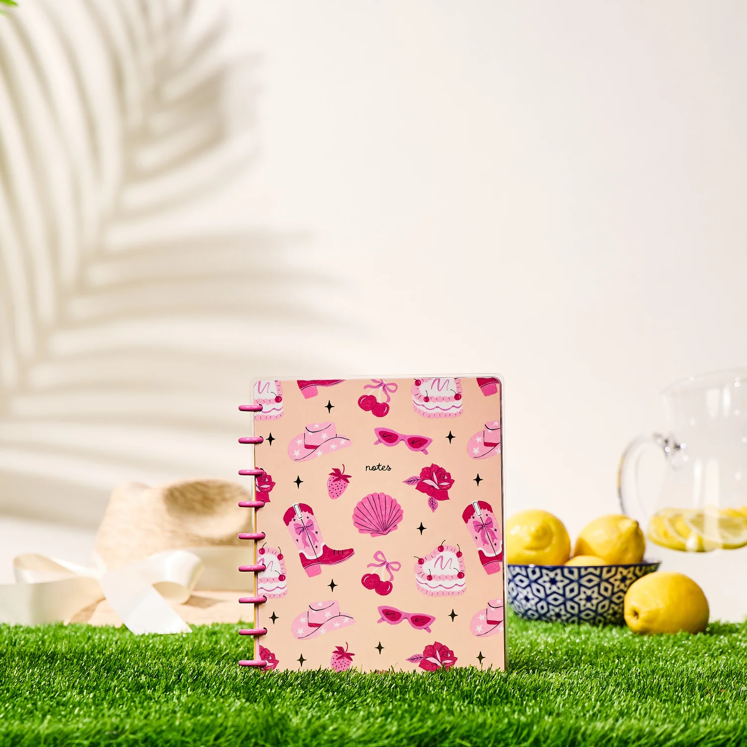 Happy Little Vibes - Dotted Lined Classic Notebook - 60 Sheets - Image 3