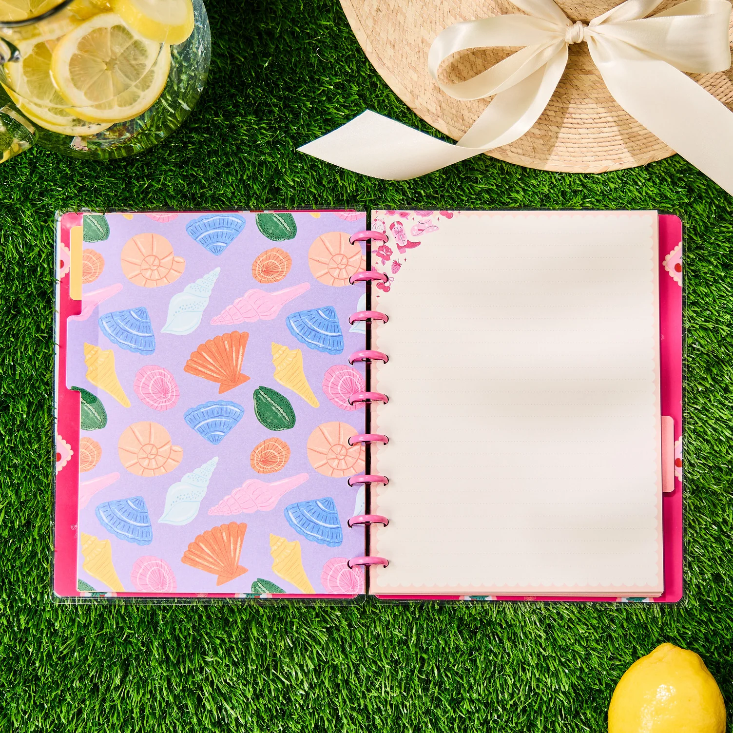 Happy Little Vibes - Dotted Lined Classic Notebook - 60 Sheets - Image 7