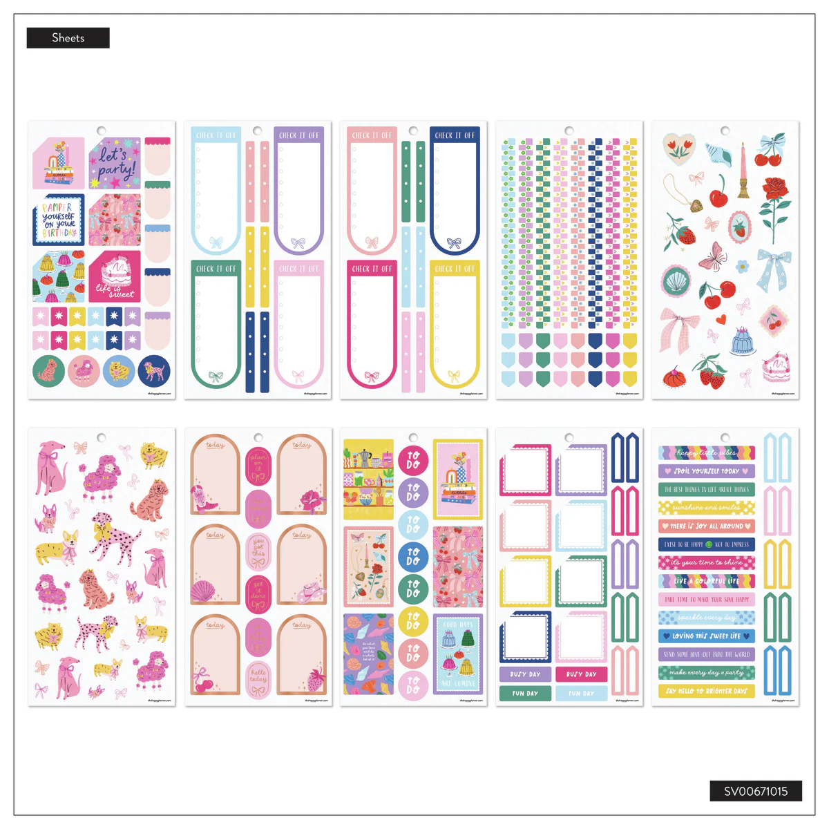Happy Little Vibes - Value Pack Stickers - Image 6