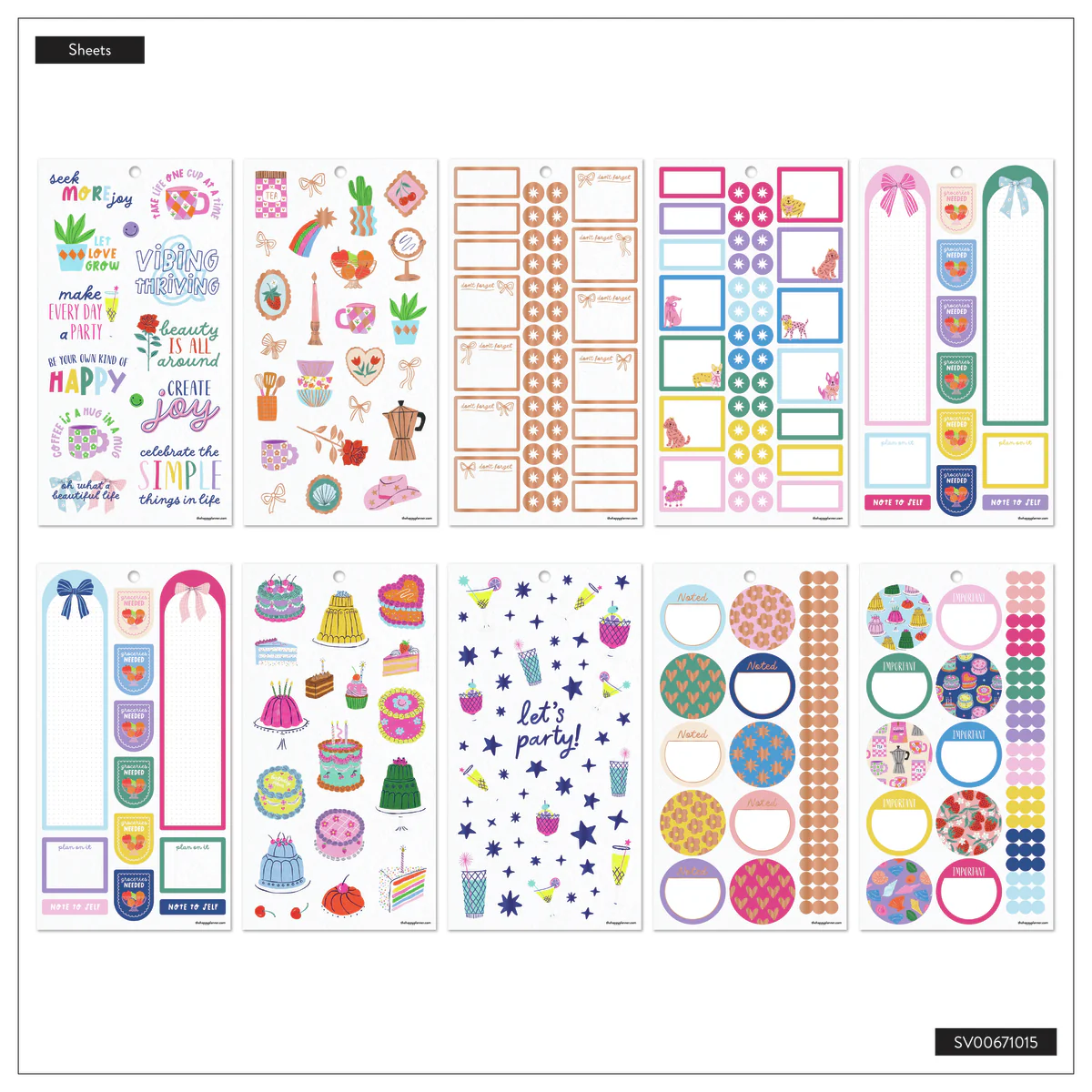 Happy Little Vibes - Value Pack Stickers - Image 7