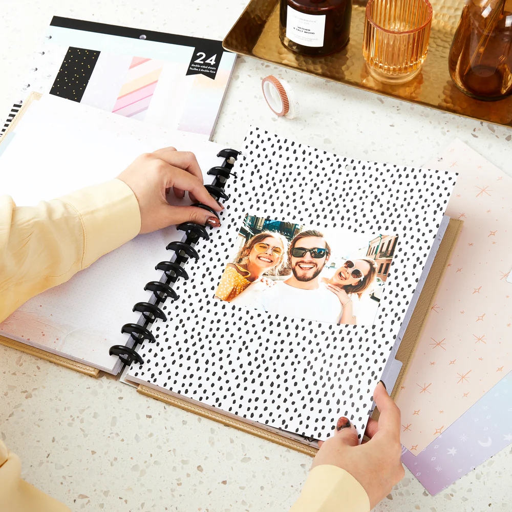 Happy Memory Keeping® - Muted Colors Big Pre-Punched Cardstock - Image 4