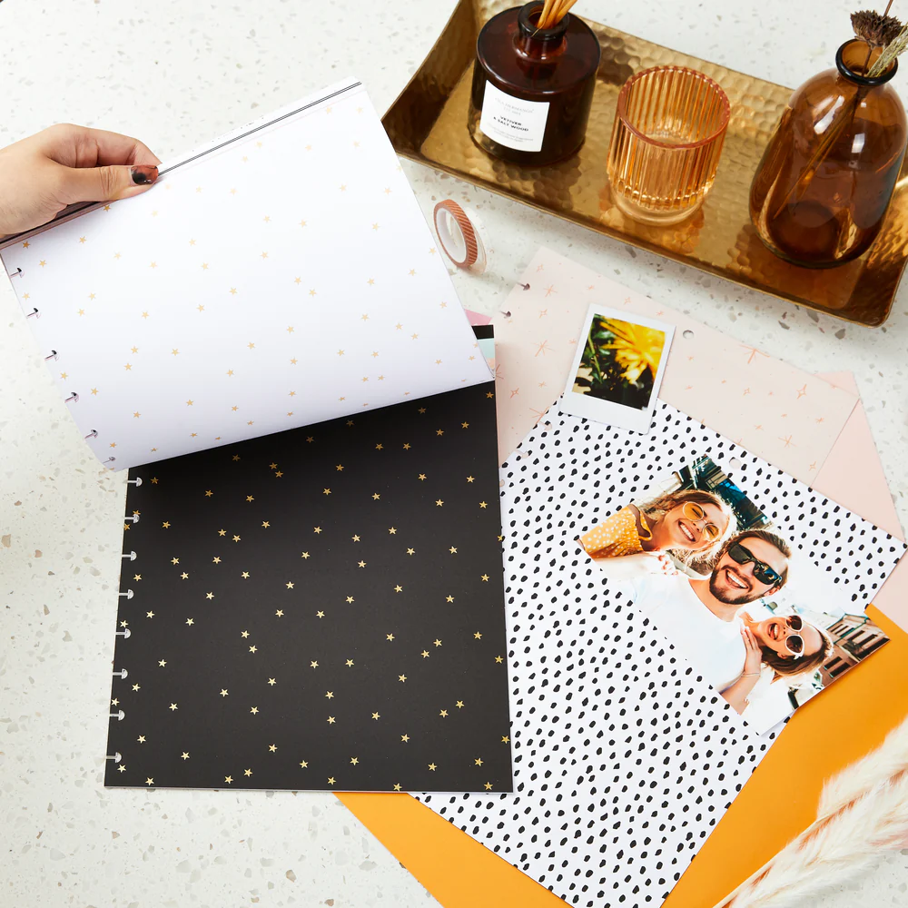 Happy Memory Keeping® - Muted Colors Big Pre-Punched Cardstock - Image 6
