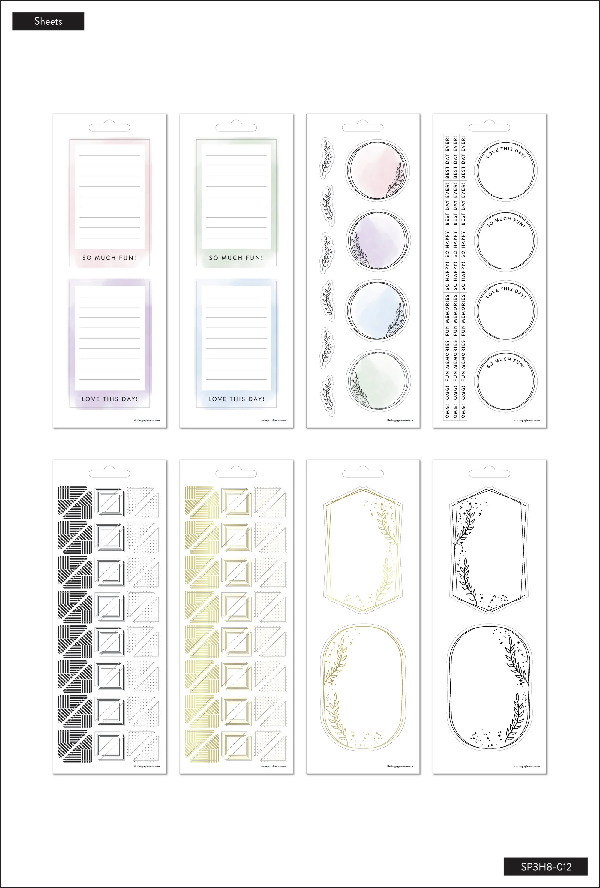 Happy Memory Keeping® Petite Sticker Sheets - Good Times - Image 6