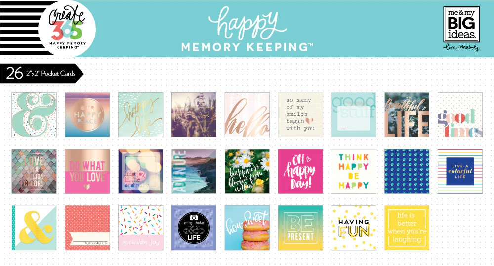 Happy Memory Keeping® BIG Pocket Cards - Image 2