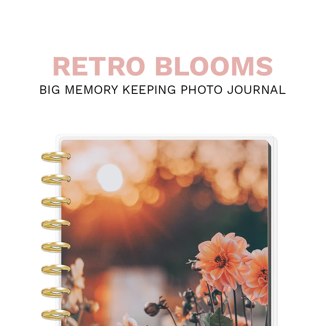 Happy Memory Keeping® Retro Blooms -  DELUXE Big Photo Journal - Image 17