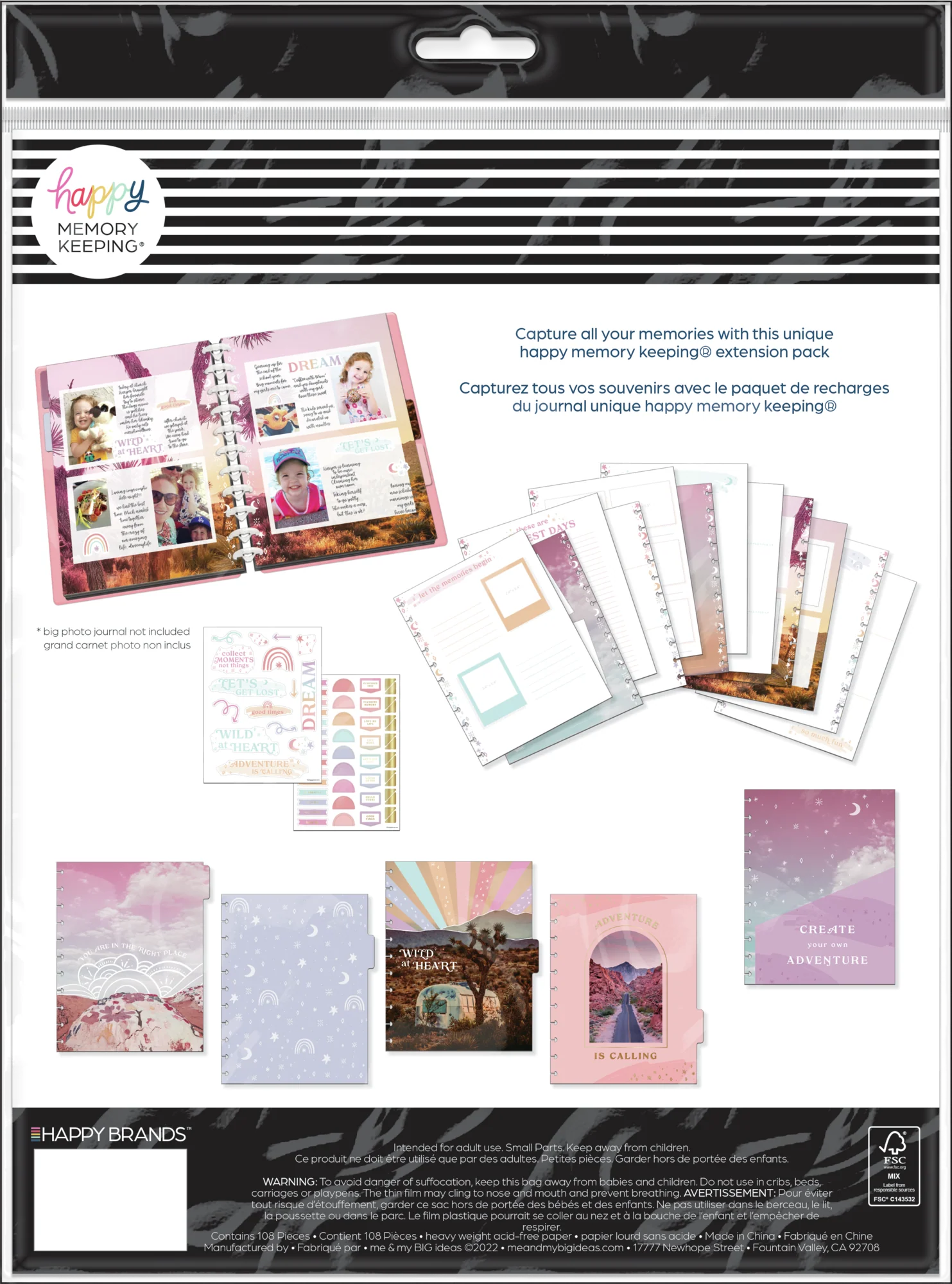 Happy Memory Keeping® Seek Magic - Big Memory Journal Extension Pack - Image 9