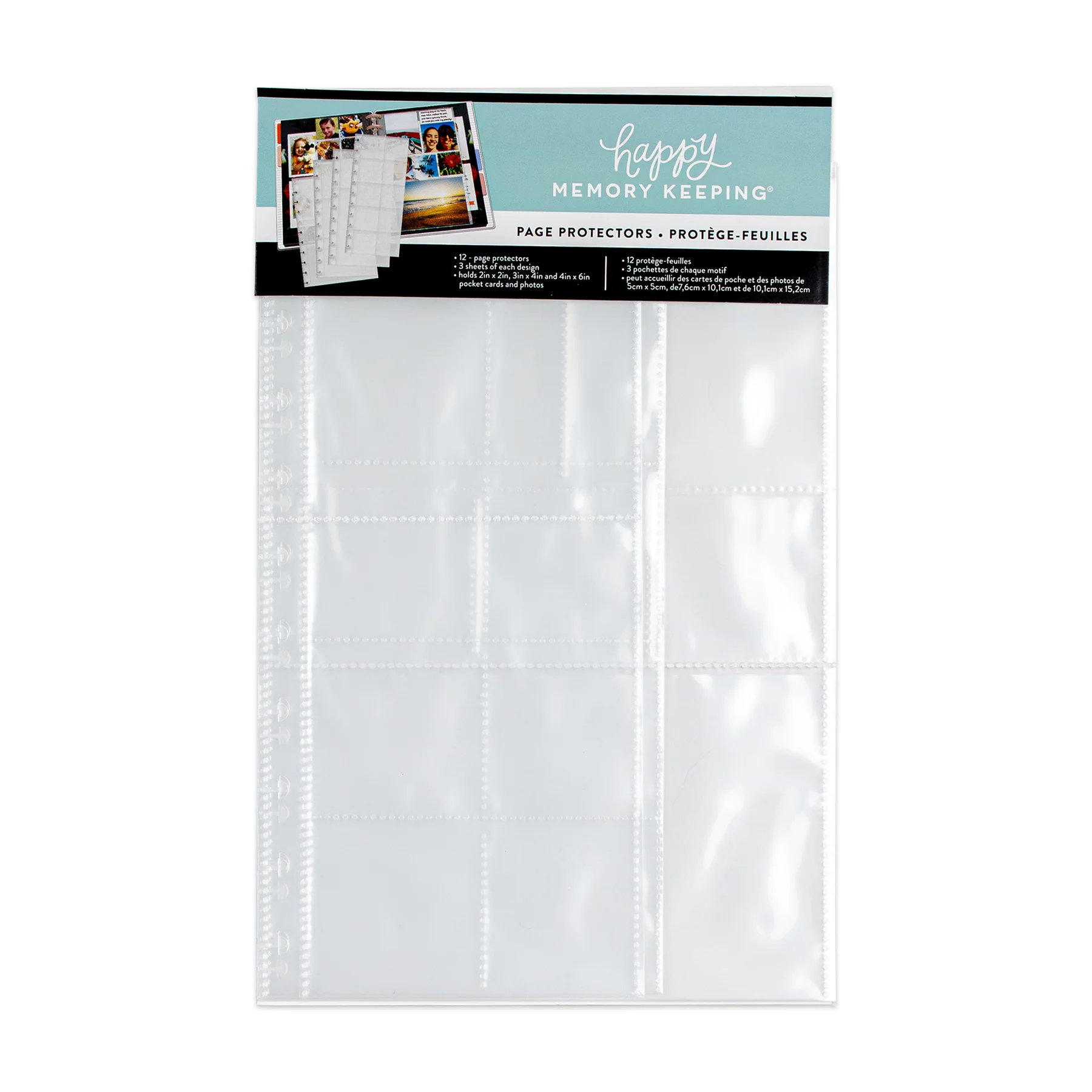 Happy Memory Keeping - Snap-In Page Protectors - Big
