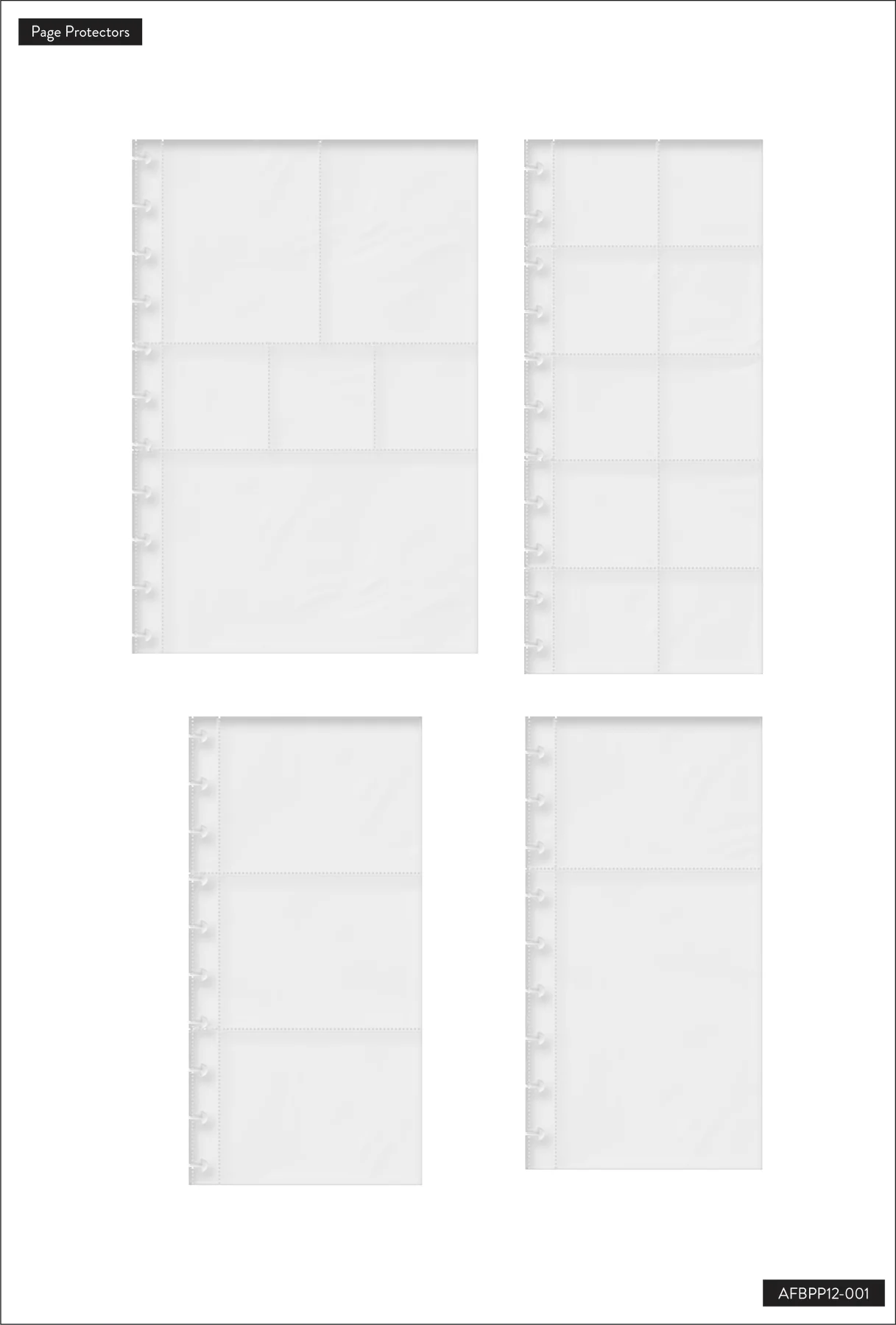 Happy Memory Keeping - Snap-In Page Protectors - Big - Image 2