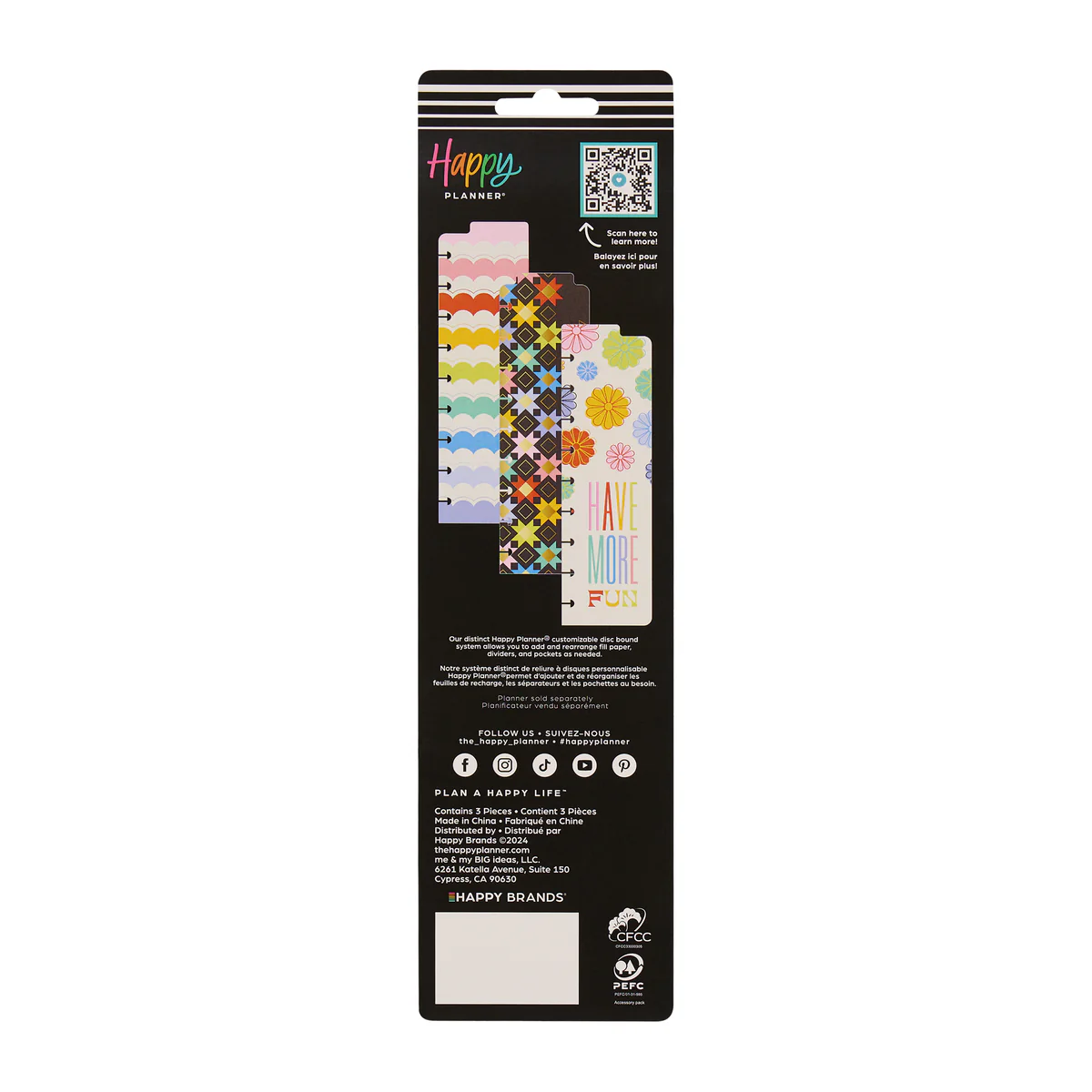 Happy Outlines - Classic Bookmarks - 3 Pack - Image 6