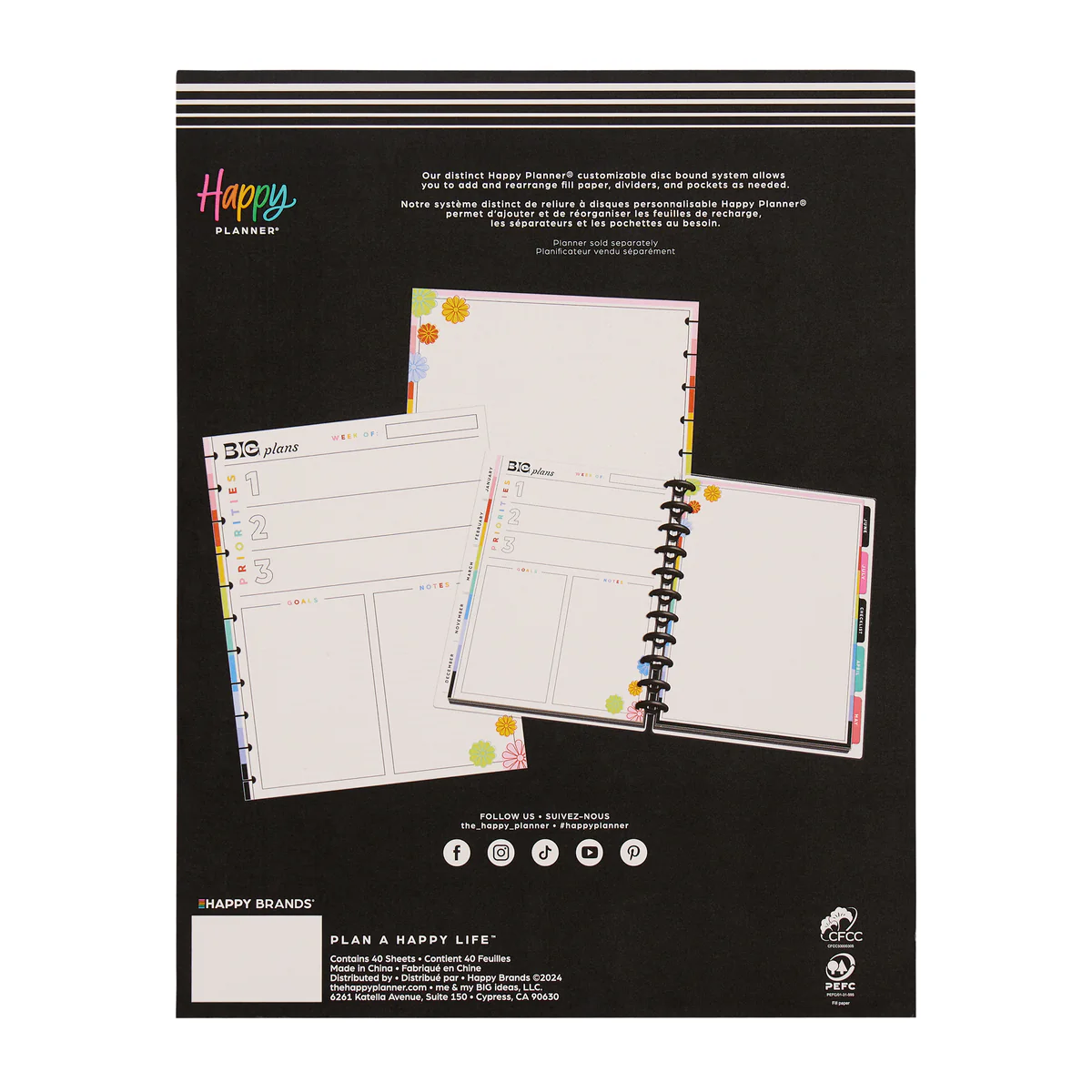 Happy Outlines - Dashboard + Dot Grid Big Filler Paper - 40 Sheets - Image 8