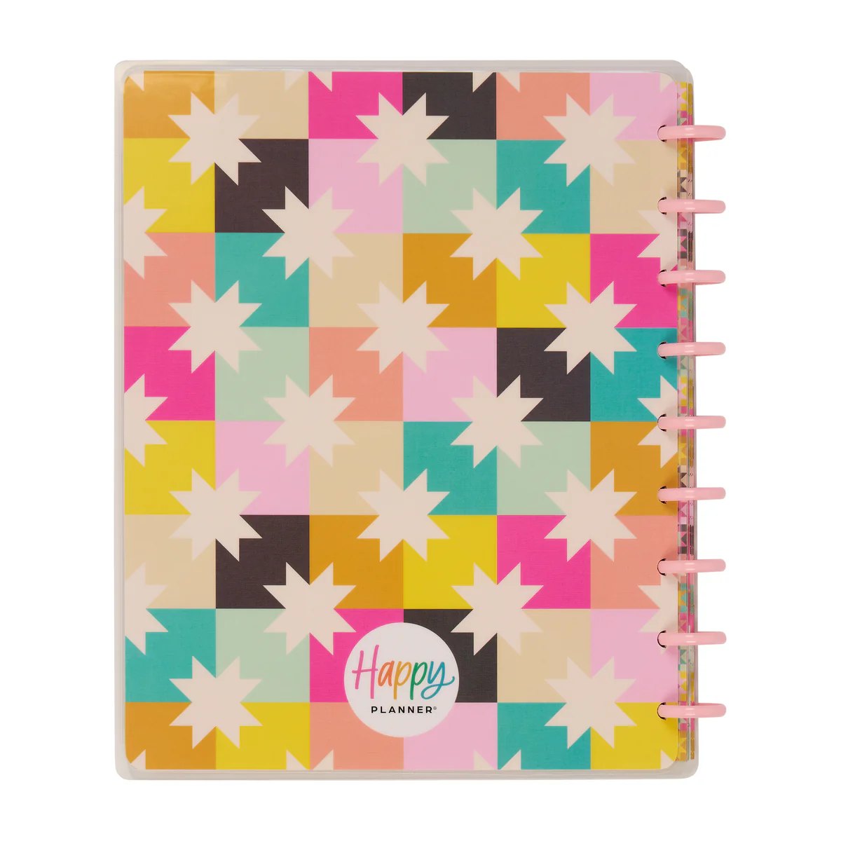 Happy Patchwork - Dotted Lined Classic Notebook - 60 Sheets - Image 11
