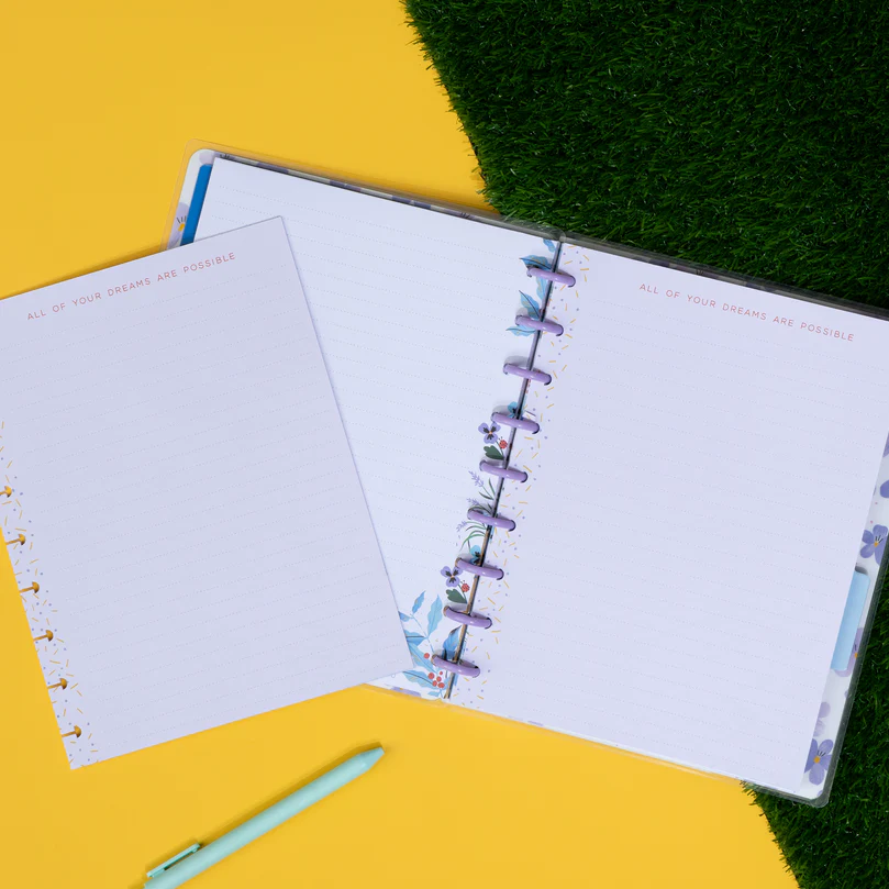Bug Robbins x Happy Planner Blooming With Pride - Dotted Lined Classic Filler Paper - 40 Sheets - Image 3