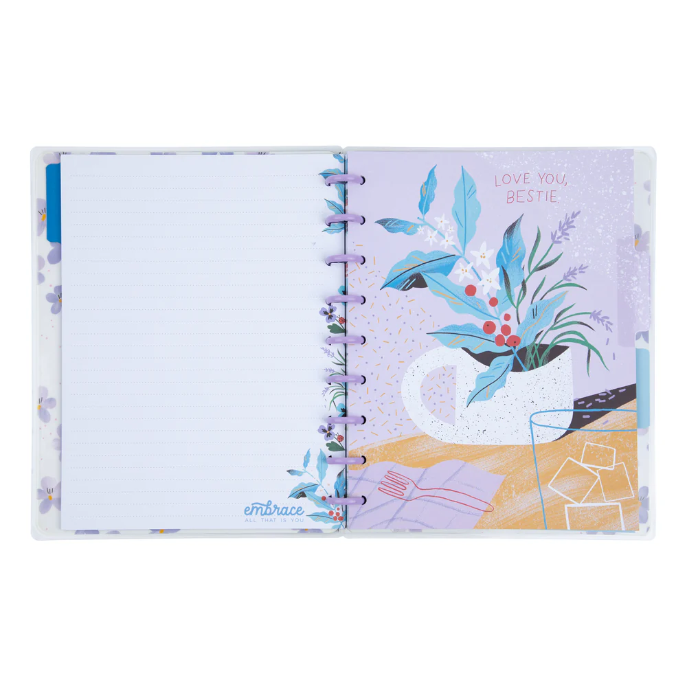 Bug Robbins x Happy Planner Blooming With Pride - Dotted Lined Classic Notebook - 60 Sheets - Image 5