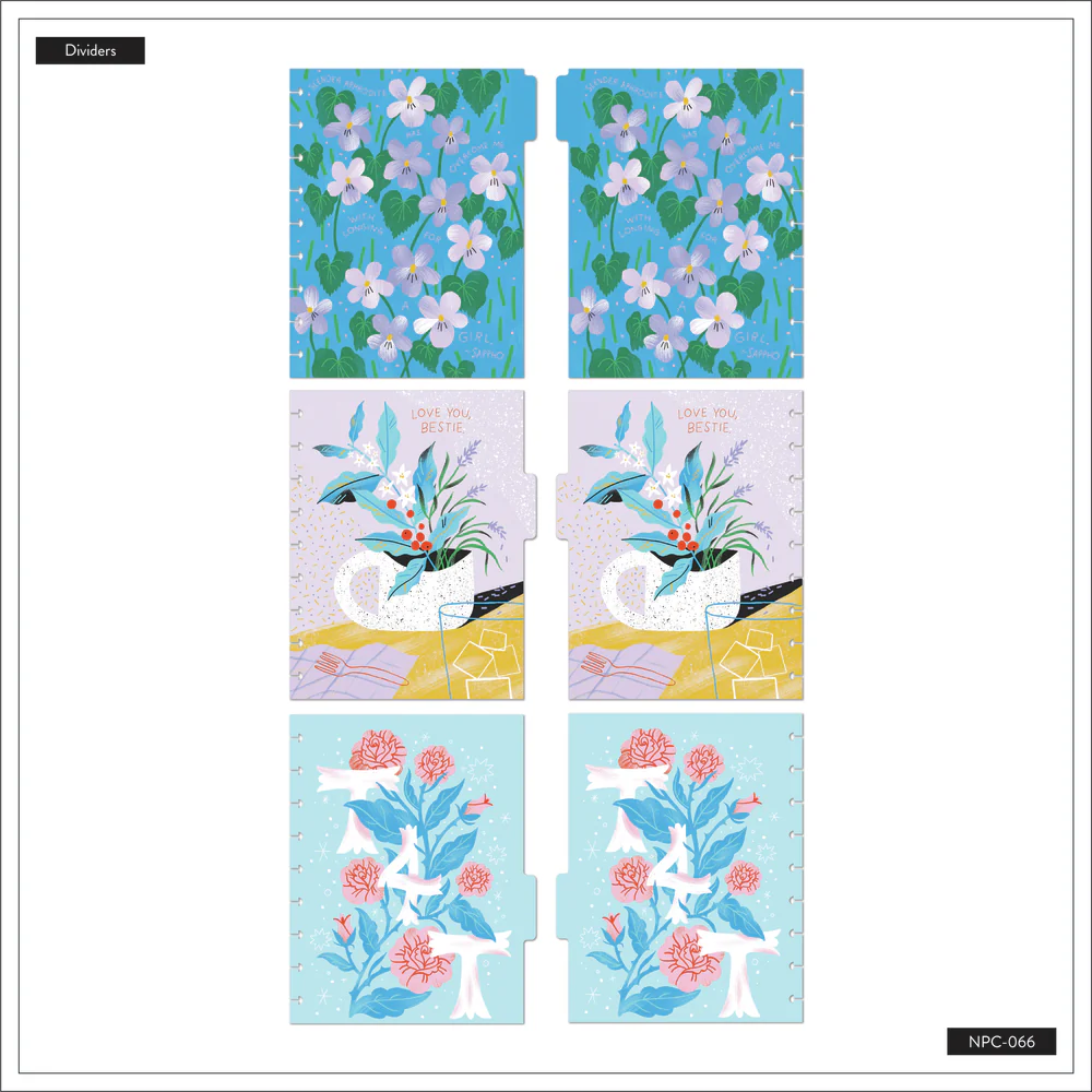 Bug Robbins x Happy Planner Blooming With Pride - Dotted Lined Classic Notebook - 60 Sheets - Image 7