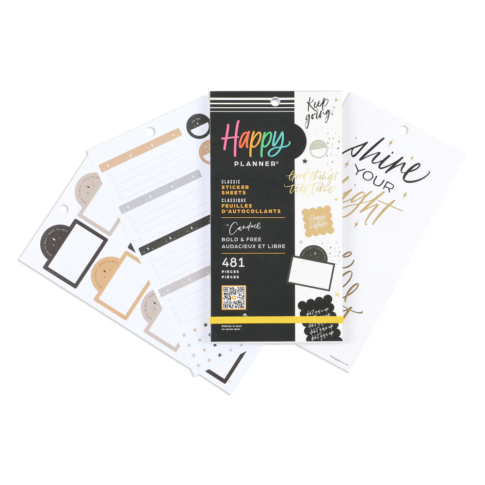 Happy Planner x By Candace Bold & Free - Value Pack Stickers - Image 2