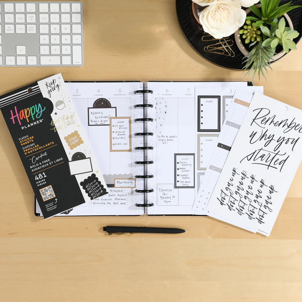 Happy Planner x By Candace Bold & Free - Value Pack Stickers - Image 3