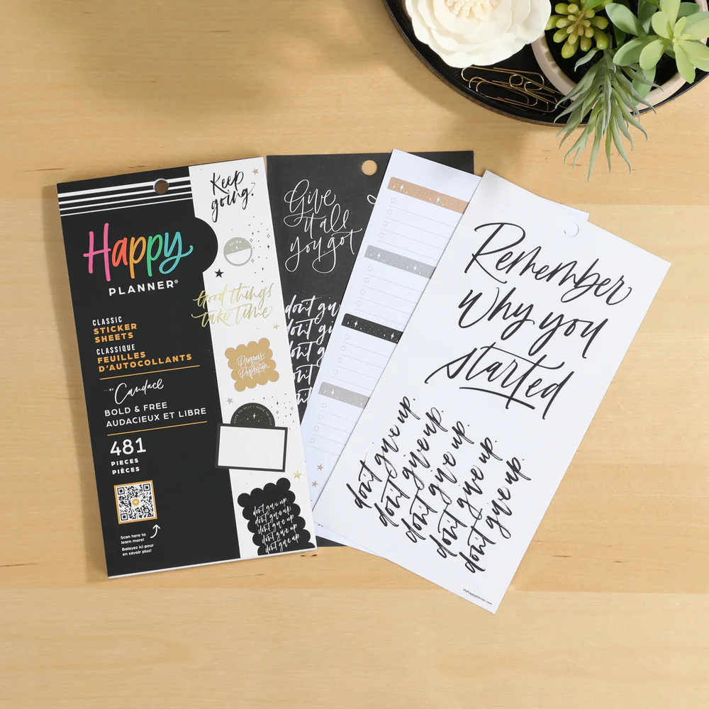 Happy Planner x By Candace Bold & Free - Value Pack Stickers - Image 4