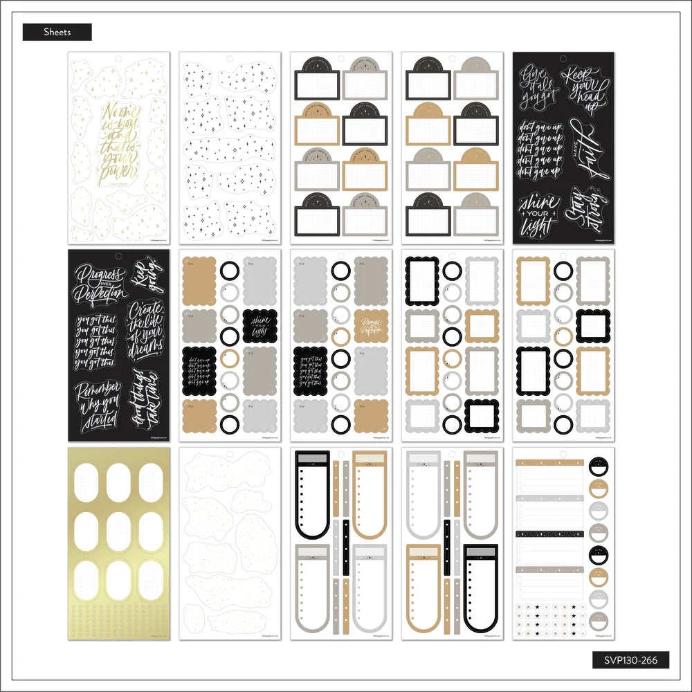 Happy Planner x By Candace Bold & Free - Value Pack Stickers - Image 6