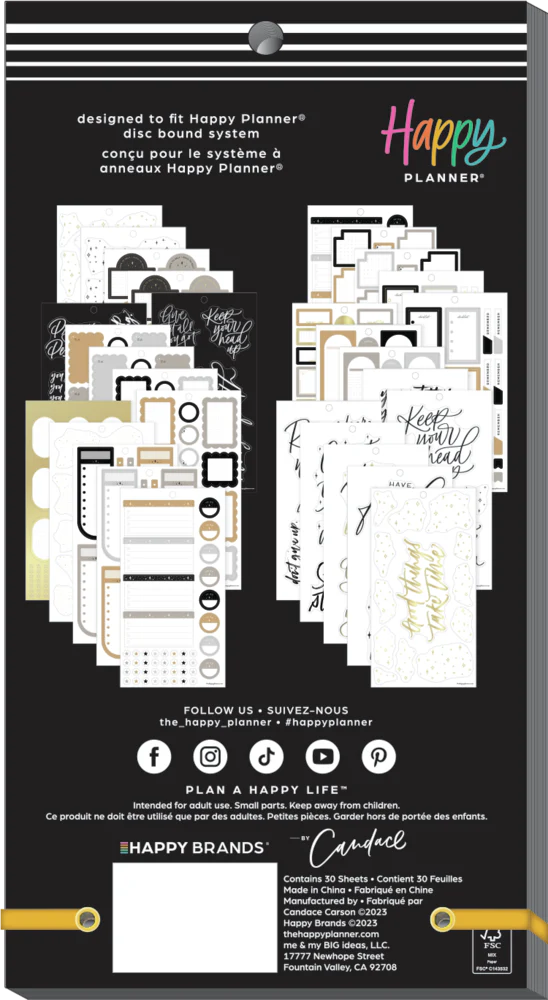 Happy Planner x By Candace Bold & Free - Value Pack Stickers - Image 8