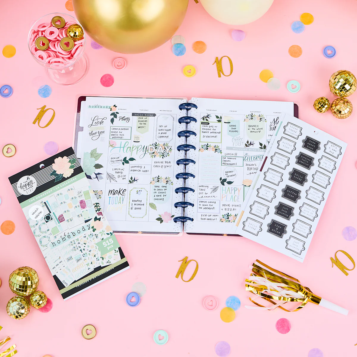 Happy Planner Girl The Homebody - Value Pack Stickers - Image 2