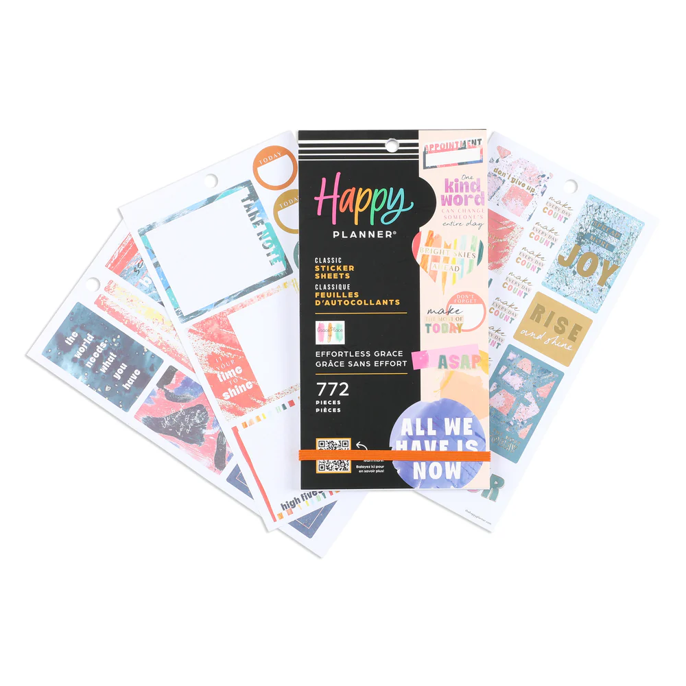 Happy Planner x GracePlace Effortless Grace - Value Pack Stickers - Image 2