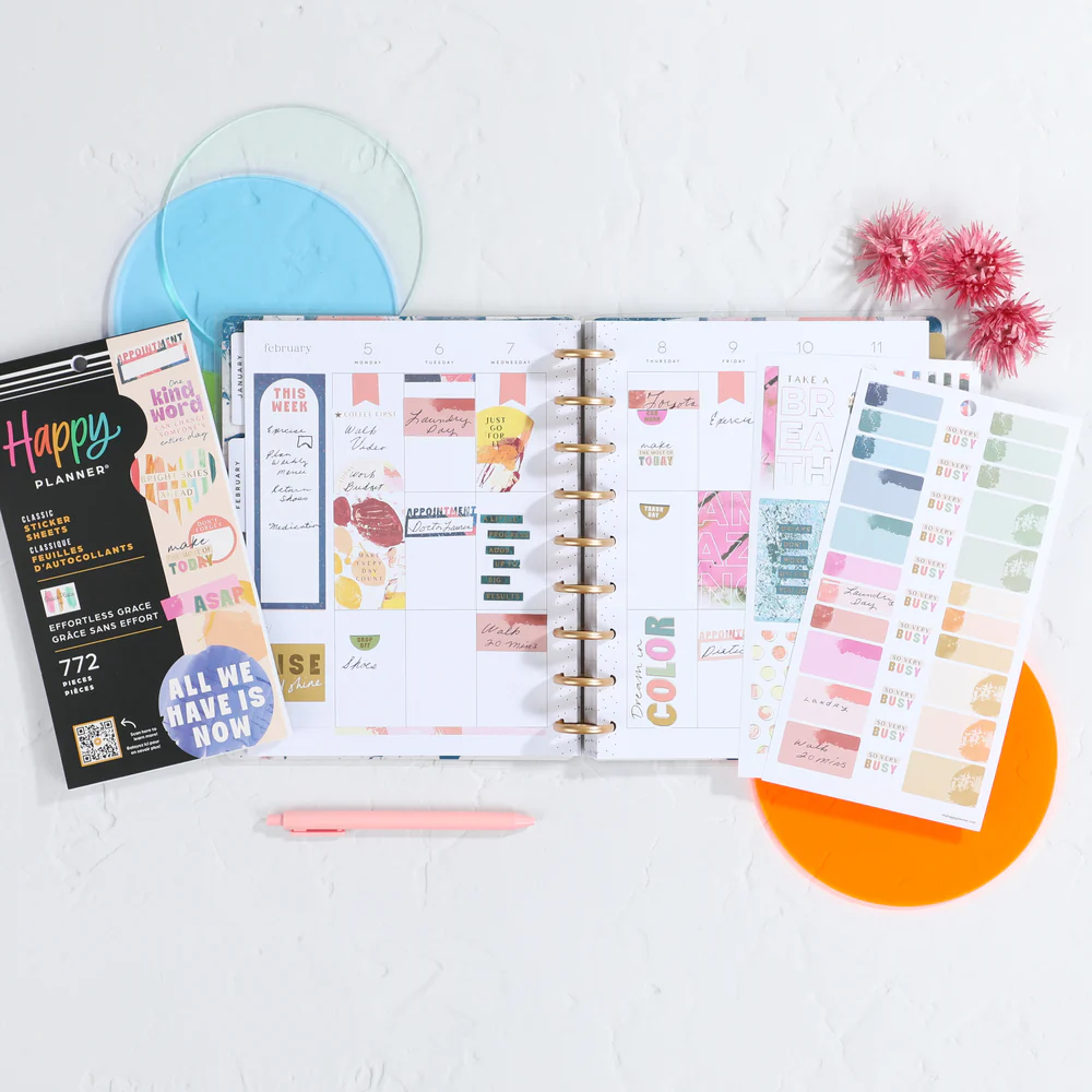 Happy Planner x GracePlace Effortless Grace - Value Pack Stickers - Image 3