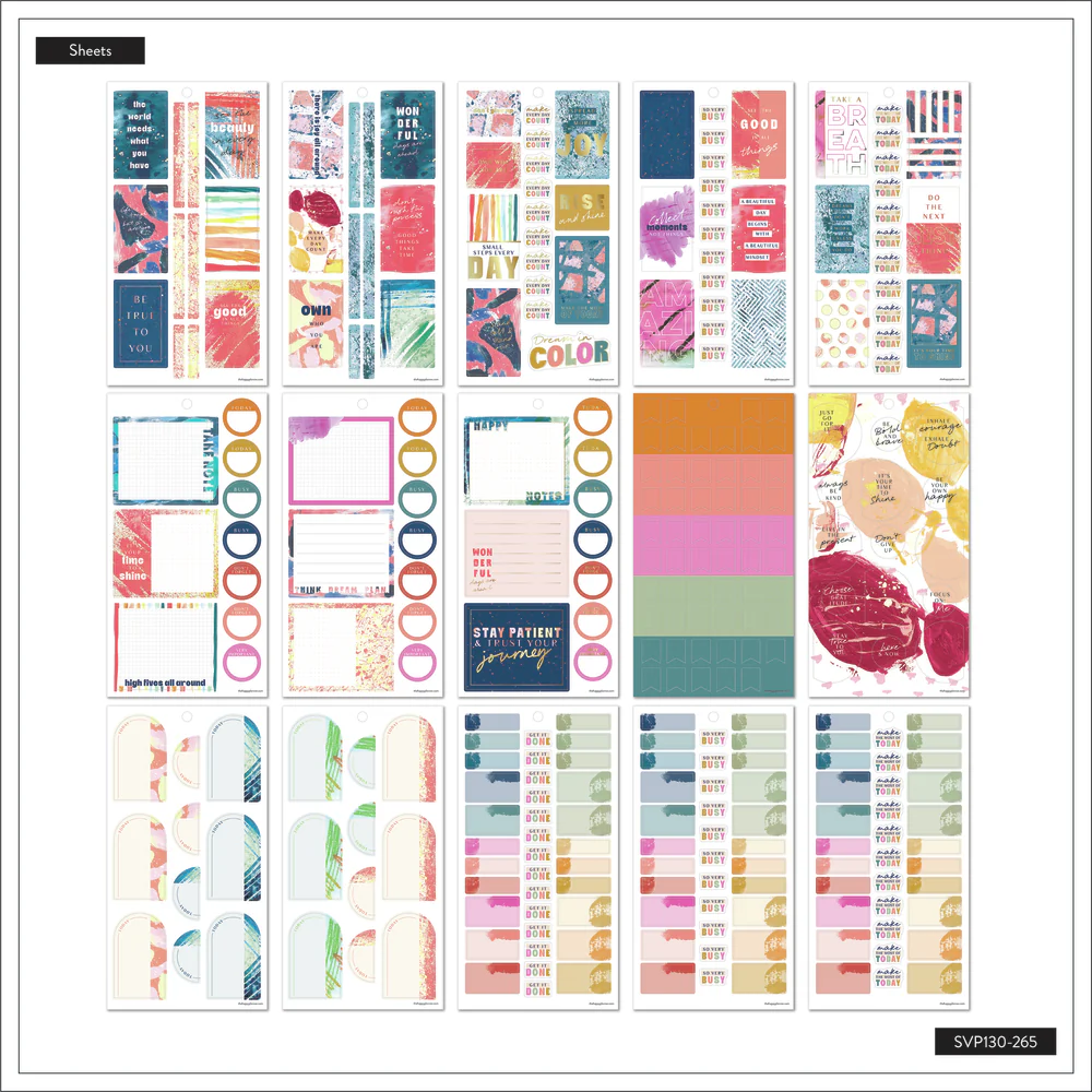 Happy Planner x GracePlace Effortless Grace - Value Pack Stickers - Image 6