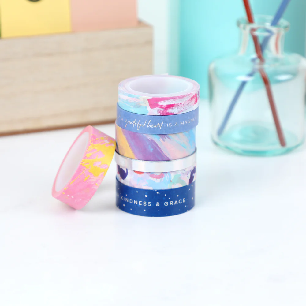 Happy Planner x GracePlace Washi Tape - 7 Pack - A Graceful Heart - Image 3