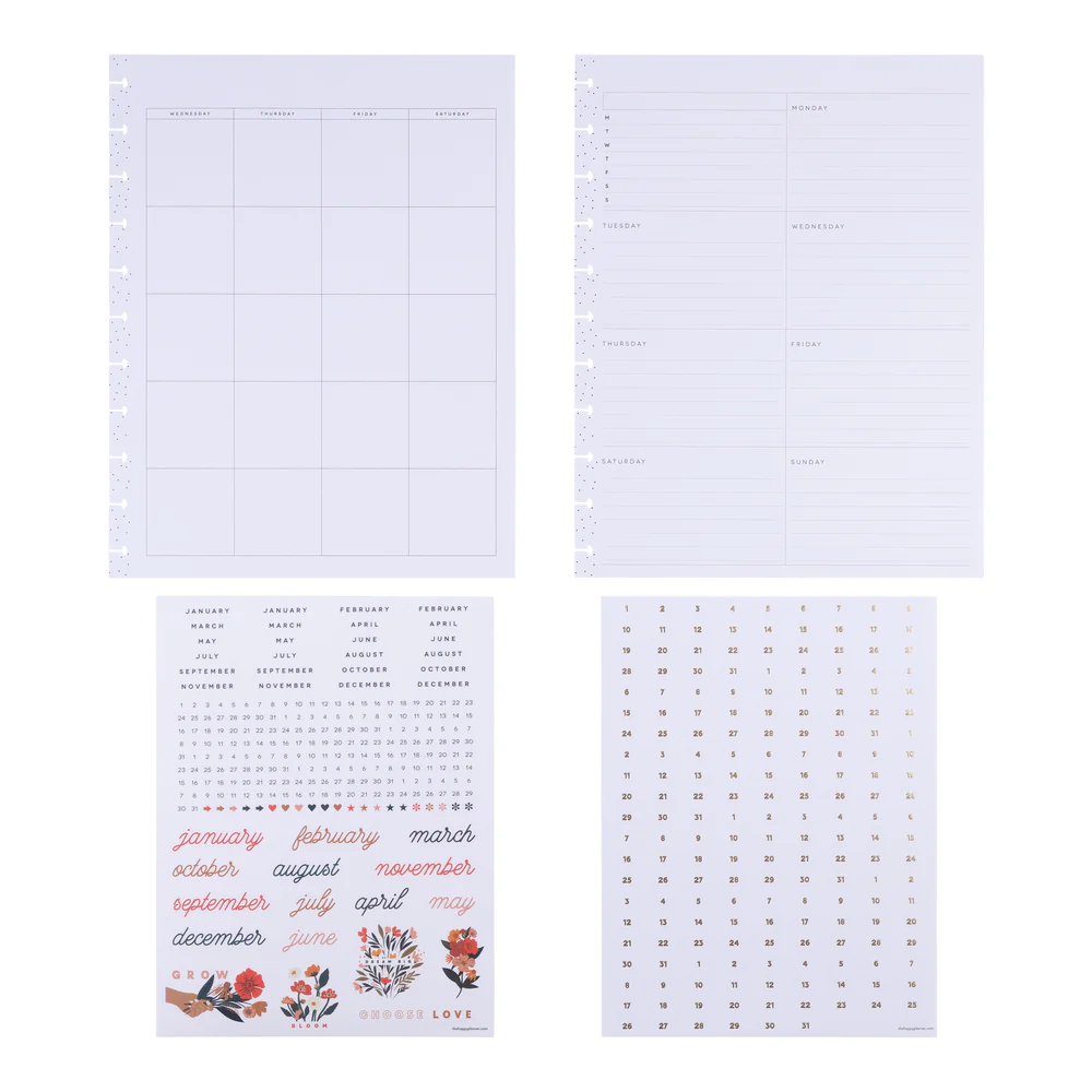 Happy Planner x Breathe Live Explore - Big Dashboard Extension Pack - 6 Months - Image 6