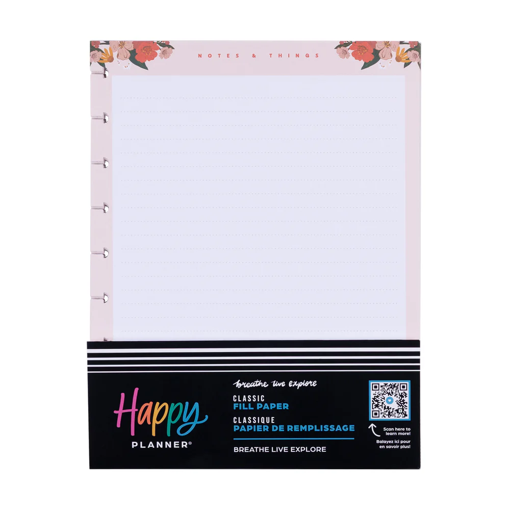 Happy Planner x Breathe Live Explore - Dotted Lined + Dot Grid Classic Filler Paper - 40 Sheets - Image 4