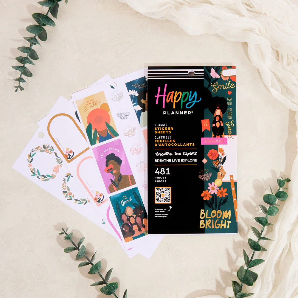 Happy Planner x Breathe Live Explore - Value Pack Stickers - Image 3