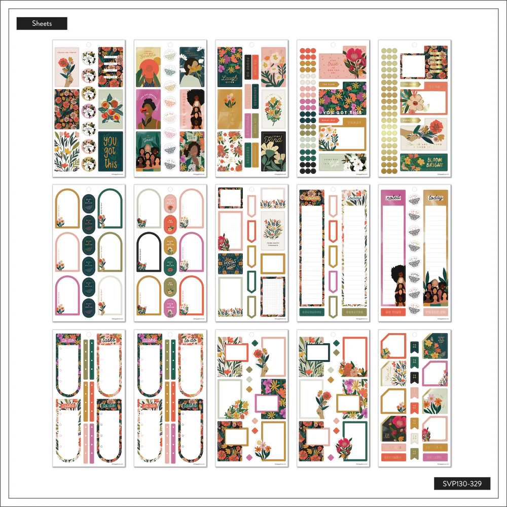 Happy Planner x Breathe Live Explore - Value Pack Stickers - Image 6