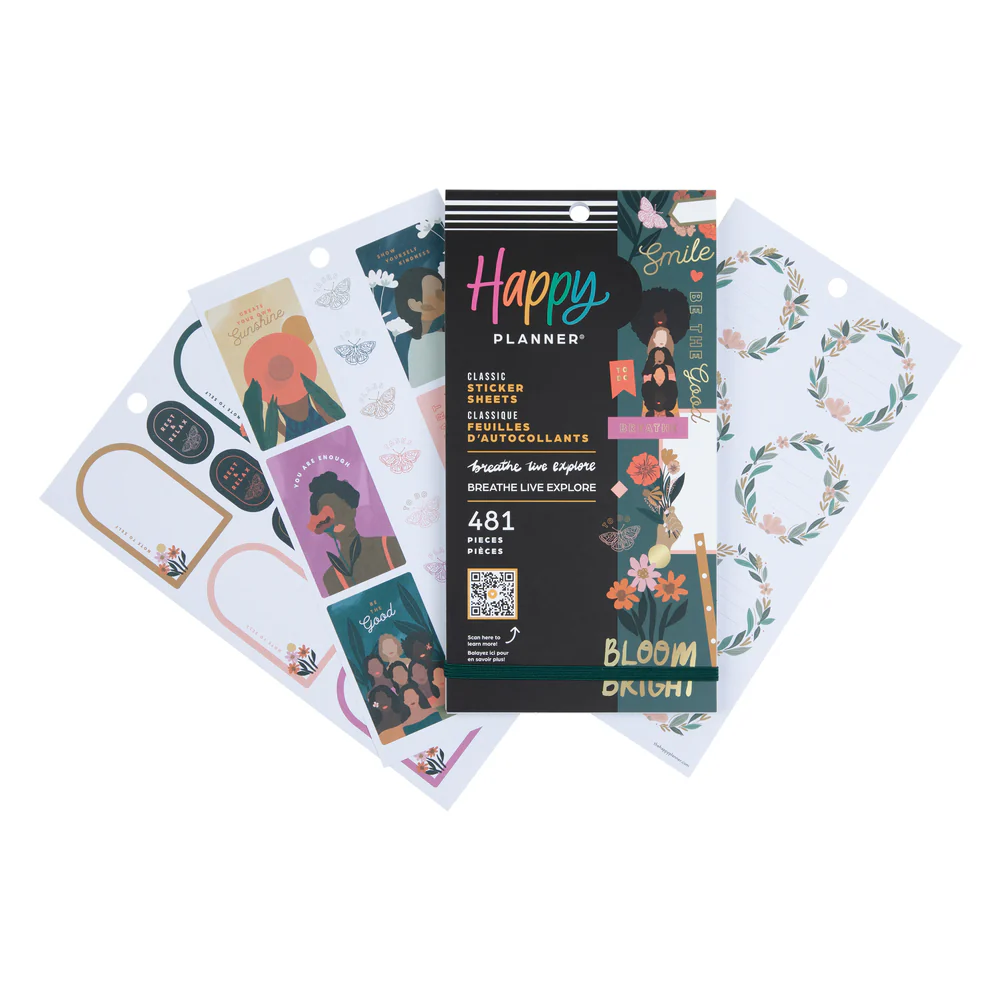 Happy Planner x Breathe Live Explore - Value Pack Stickers - Image 9