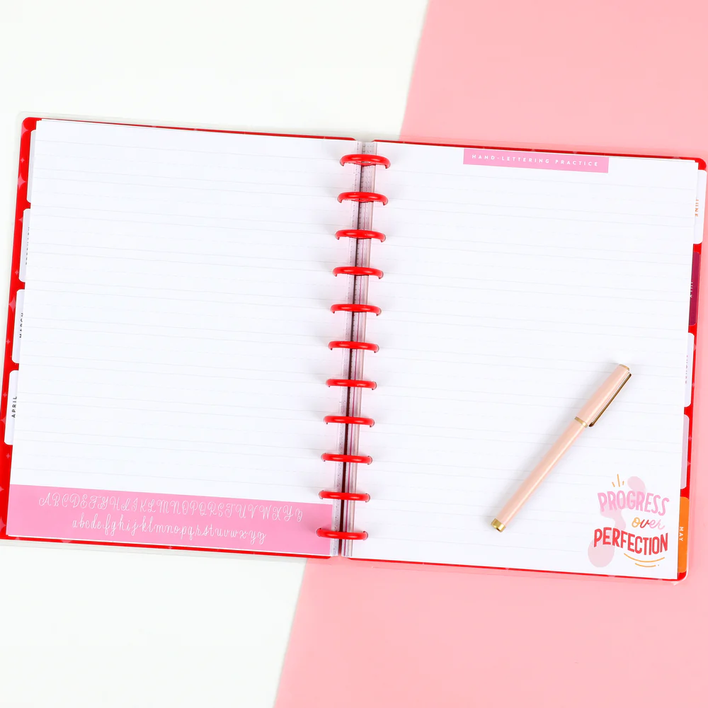 Happy Planner x Threeologie Think Pink Big Filler Paper - Lettering Paper - 40 Sheets - Image 3