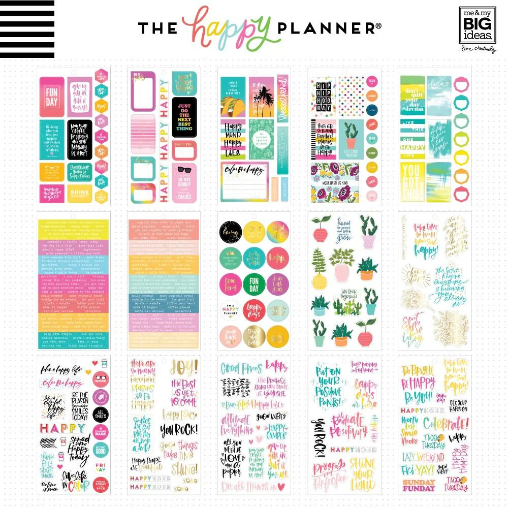 Happy Quotes - Value Pack Stickers - Image 3