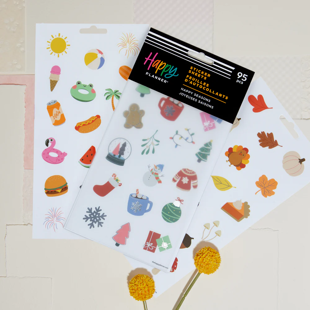 Happy Seasons - 5 Sticker Sheets - Image 3