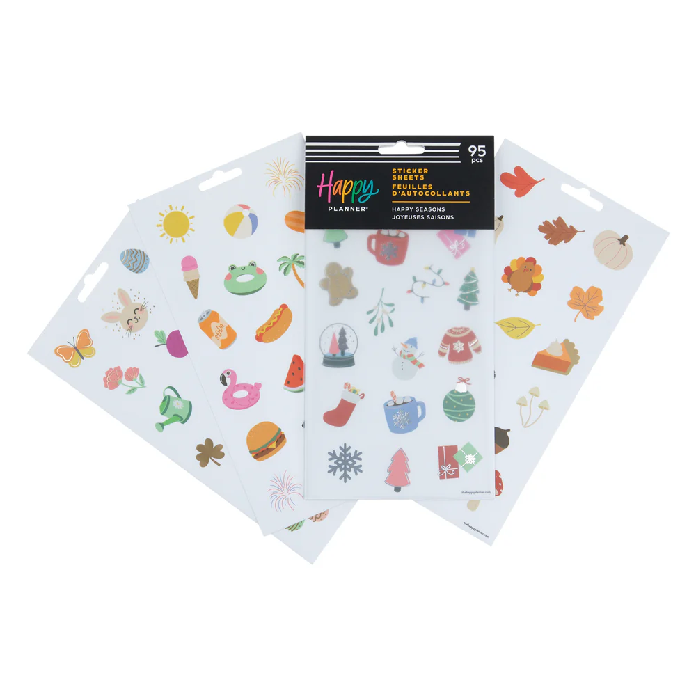 Happy Seasons - 5 Sticker Sheets - Image 4