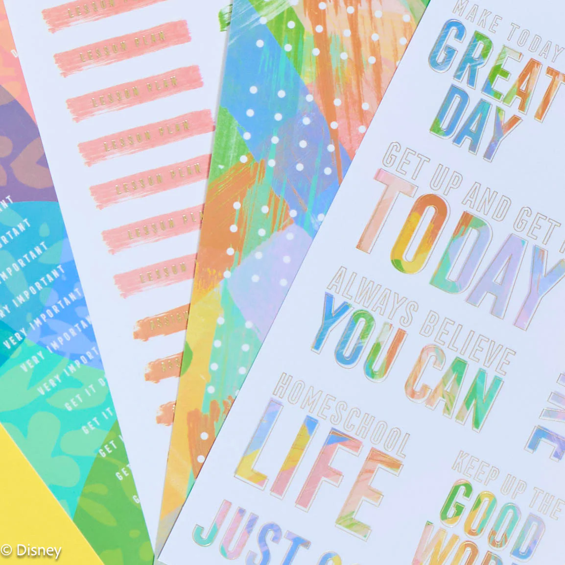 Happy Teacher - 5 Sticker Sheets - Image 2