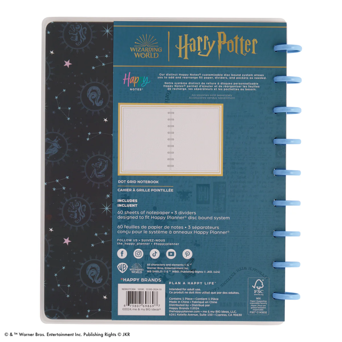 Harry Potter - Dot Grid Classic Notebook - 60 Sheets - Image 11