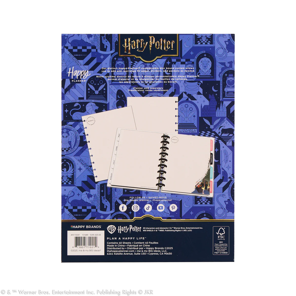 Harry Potter Enchanted Grounds - Dotted Lined Classic Filler Paper - 40 Sheets - Image 10