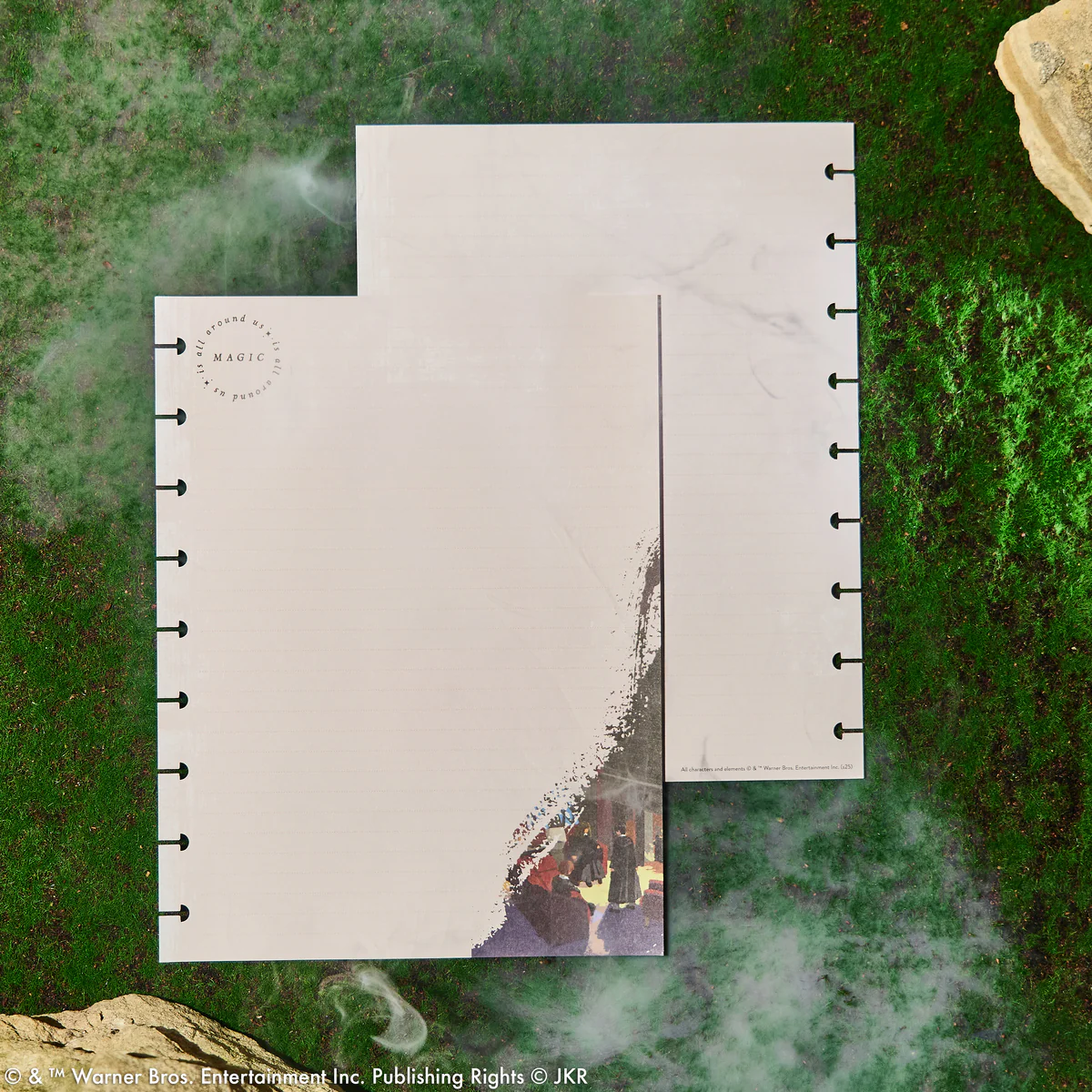 Harry Potter Enchanted Grounds - Dotted Lined Classic Filler Paper - 40 Sheets - Image 5